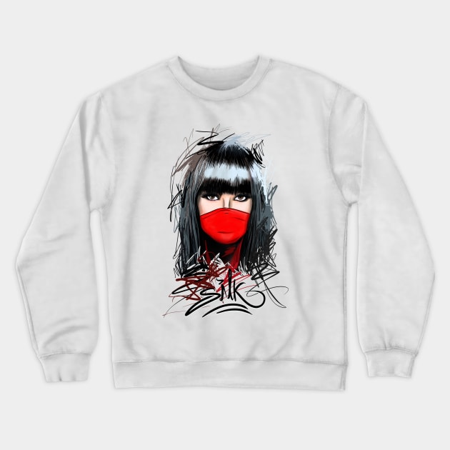 Silk Crewneck Sweatshirt by Visionarts